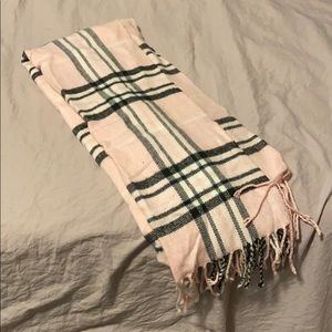 Pink black and white scarf!
